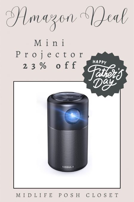 AMAZON FIND! This smart Wi-Fi mini projector makes a great gift for dad on Father’s Day!

#LTKGiftGuide #LTKHome #LTKSaleAlert