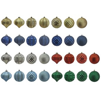 Holiday Living HL SP 120MM ORN MERCURY ASSORTED | Lowe's