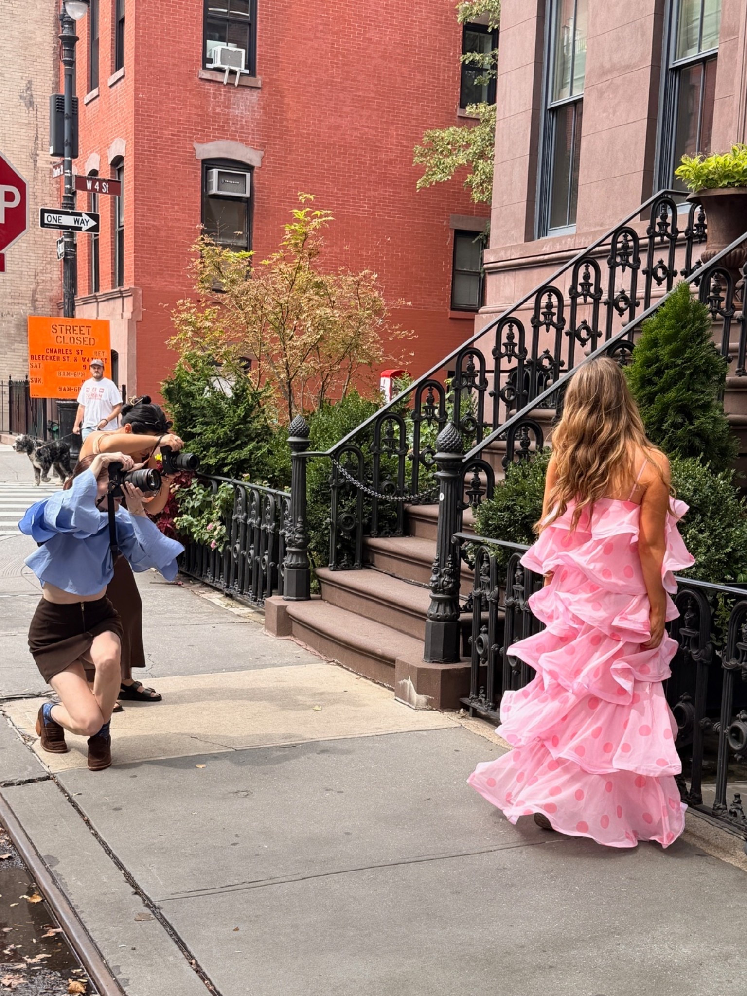 Pink ruffle polka dot maxi worn for NYFW🩷🎀🍓

#LTKNYFW #LTKootd #LTKdayinmylife