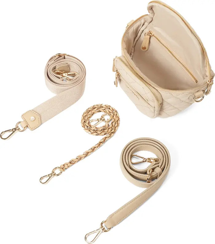 Micro Crosby Diamond Quilted Nylon Sling Bag | Nordstrom