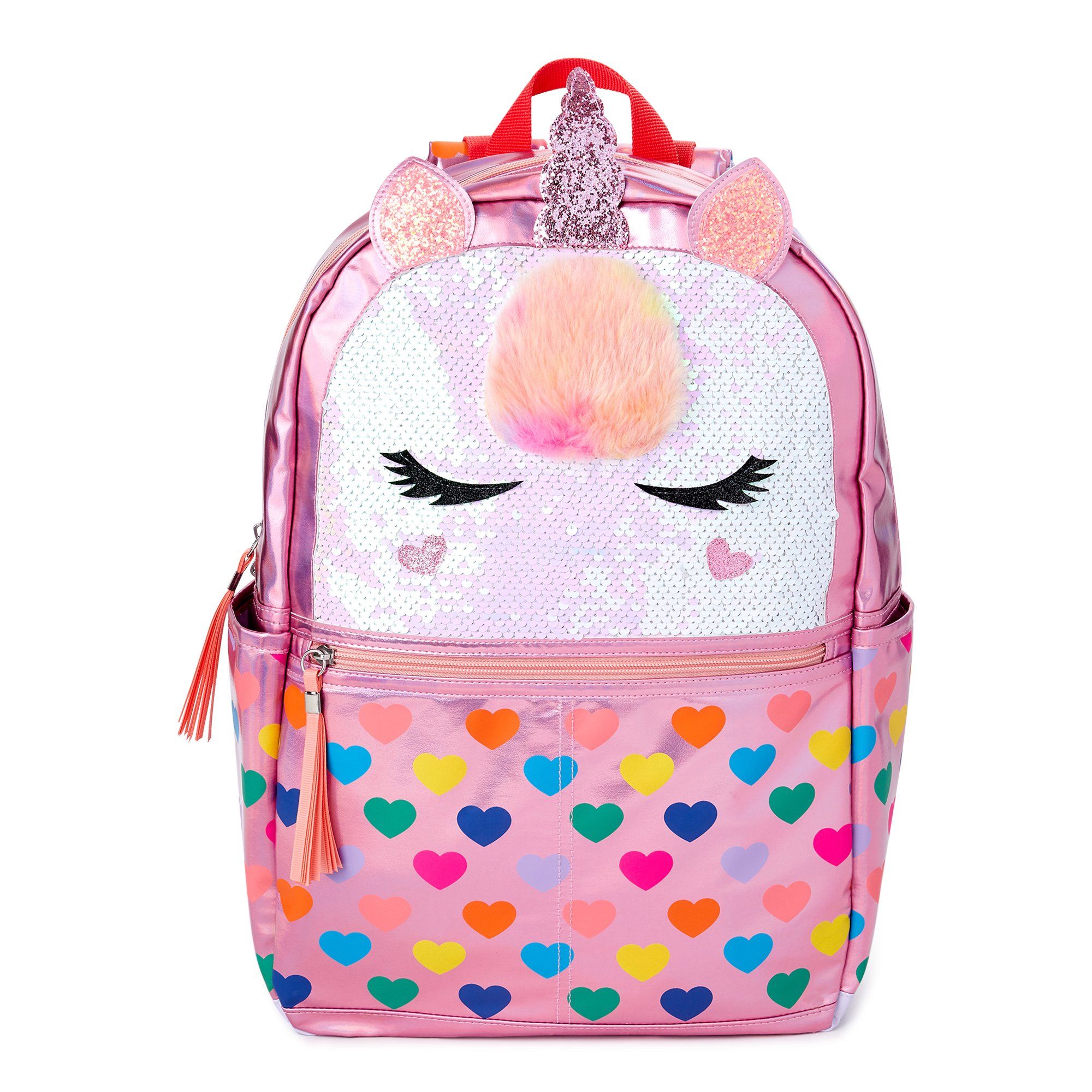 Wonder Nation Believe In Unicorns Girls' Pink Backpack | Walmart (US)