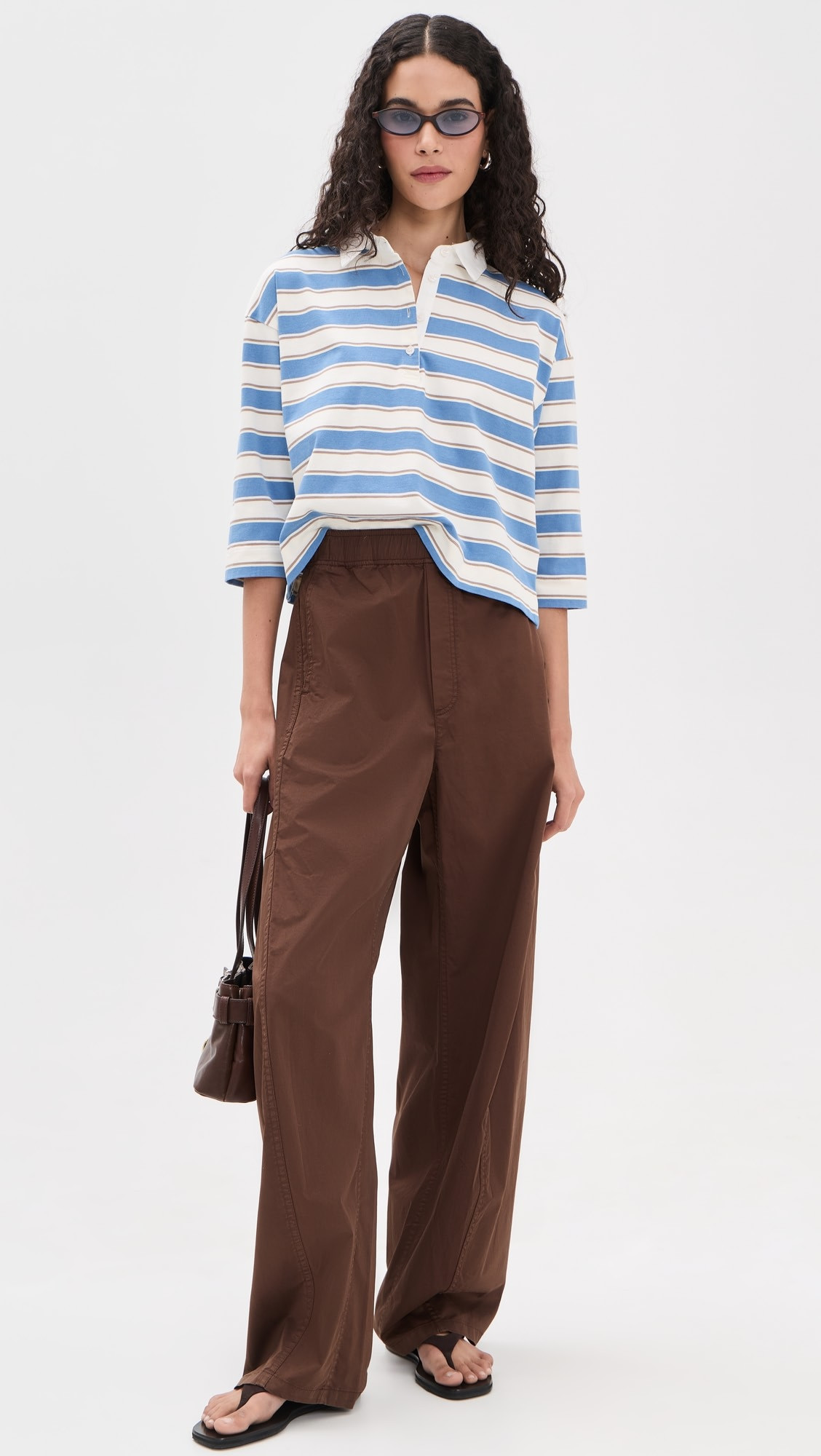 perfectwhitetee Daria Cotton Rugby Shirt | Shopbop | Shopbop