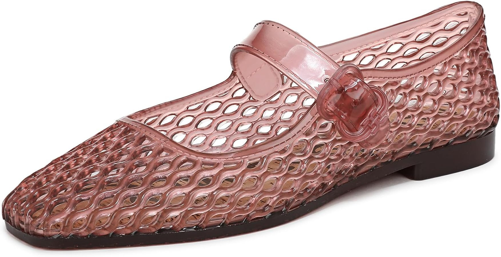 Sam Edelman Women's Michaela Jelly Mary Jane Flat | Amazon (US)
