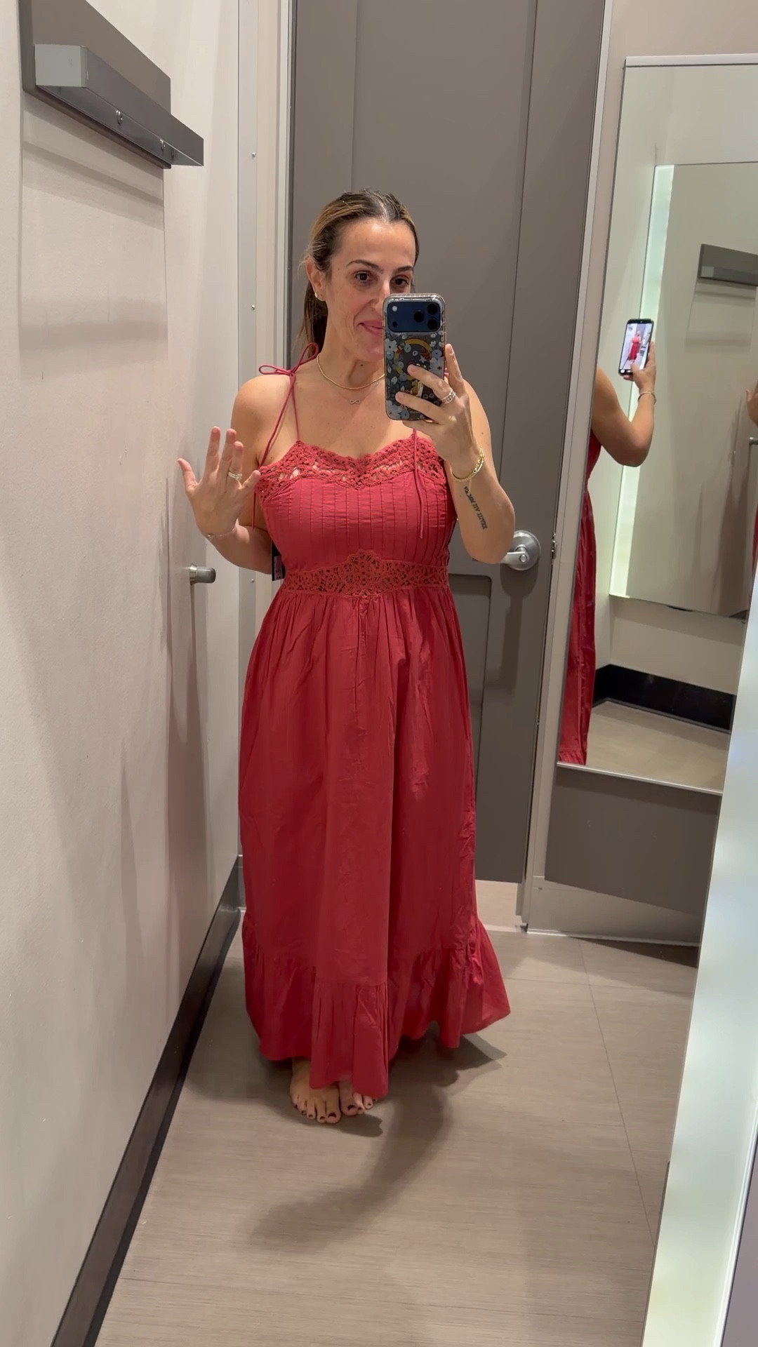 @Target out did itself with this one! Absolutely beautiful! 
I’m wearing a medium! 

#LTKSeasonal #LTKootd #LTKOver40