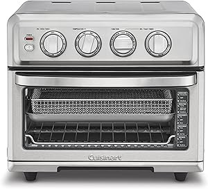 Cuisinart Air Fryer + Convection Toaster Oven, 8-1 Oven with Bake, Grill, Broil & Warm Options, S... | Amazon (US)