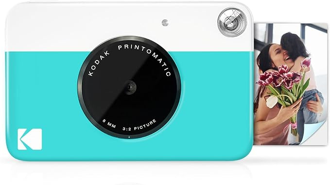 KODAK Printomatic Full-Color Instant Print Digital Camera, Zink 2x3" (5.1x7.5 cm) Sticky-Back Pho... | Amazon (US)