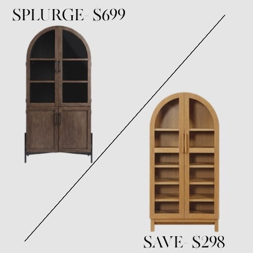 Love the look of the World Market arched cabinet but not the $699 price tag? This Walmart version gives you the same designer look for less — clean lines, warm wood tones, and that gorgeous arched shape we all love. A total statement piece without the splurge.

#LTKHome #LTKSaleAlert