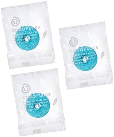Cocofloss Woven Dental Floss, Refills Set, Dentist-Designed Oral Care, Mint, Waxed, Expanding, Ve... | Amazon (US)