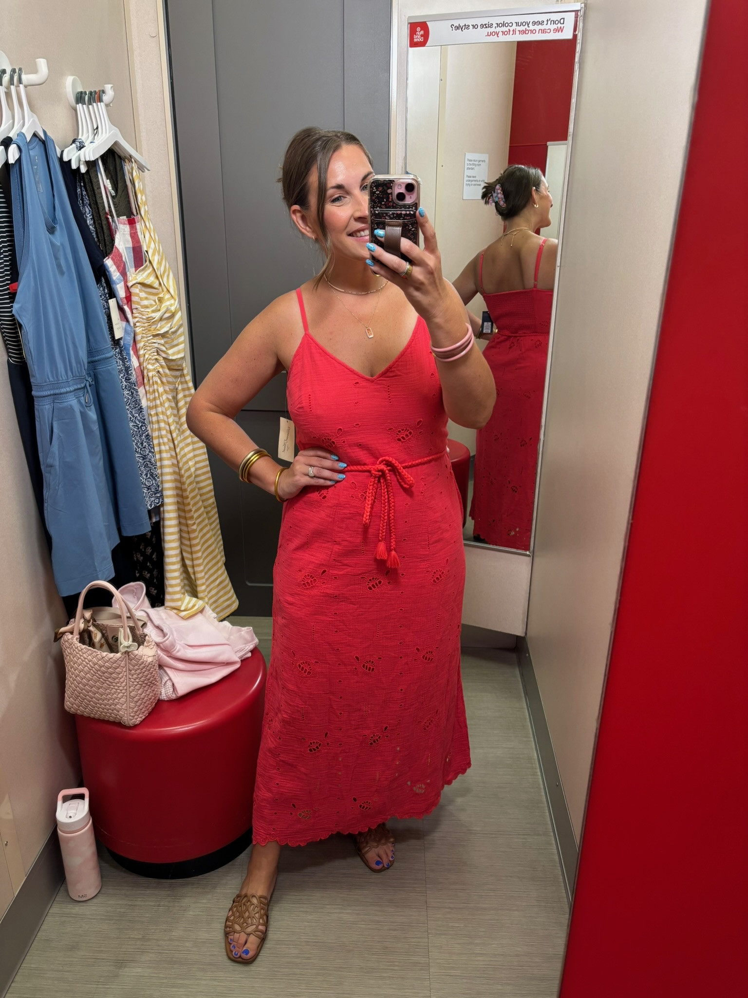Love the eyelet + tie detail!!😍 Perfect for your next vacay!☀️🌴

Spring, summer, beach vacation outfit, summer dress, summer outfit @Target

#LTKootd #LTKSeasonal #LTKgrwm