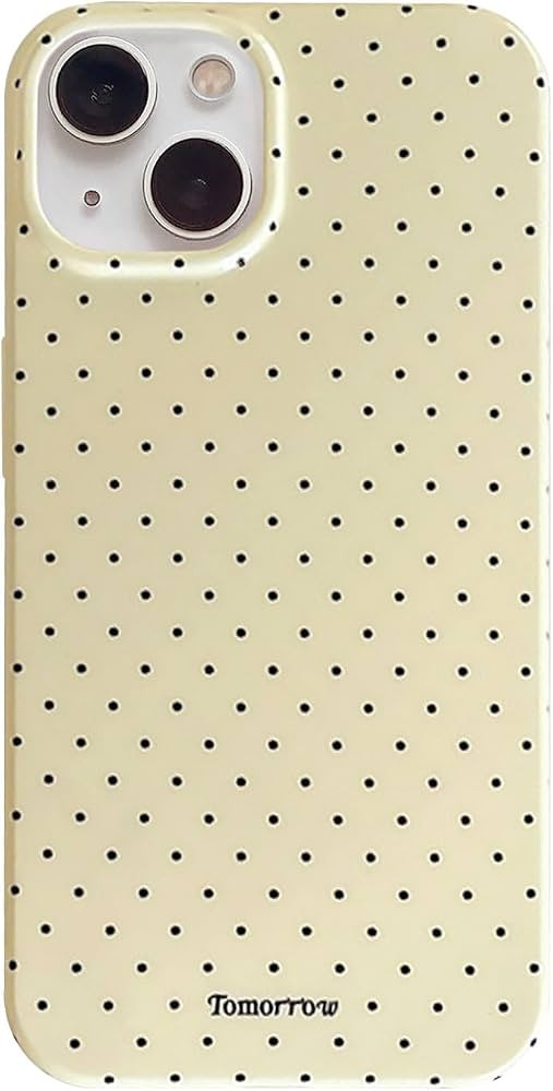 inewateri Compatible with iPhone 13/iPhone 14 Case with Cute Fashion Polka Dot Aesthetics Design ... | Amazon (US)