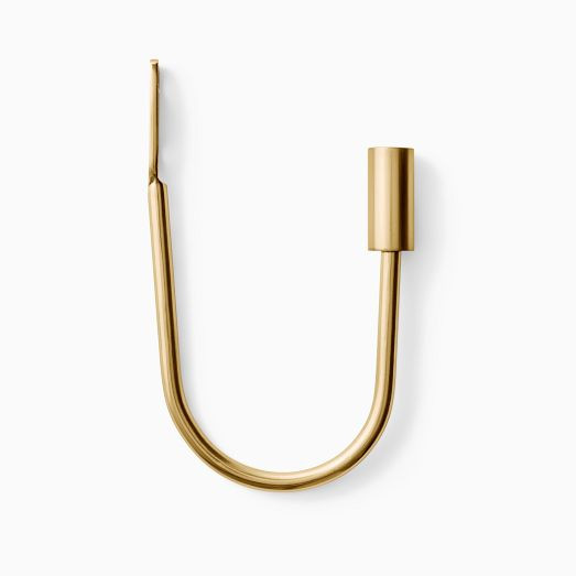 Oversized Curtain Rod Tiebacks (Set of 2) | West Elm (US)