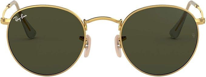 Ray-Ban Rb3447 Round Metal Sunglasses | Amazon (US)