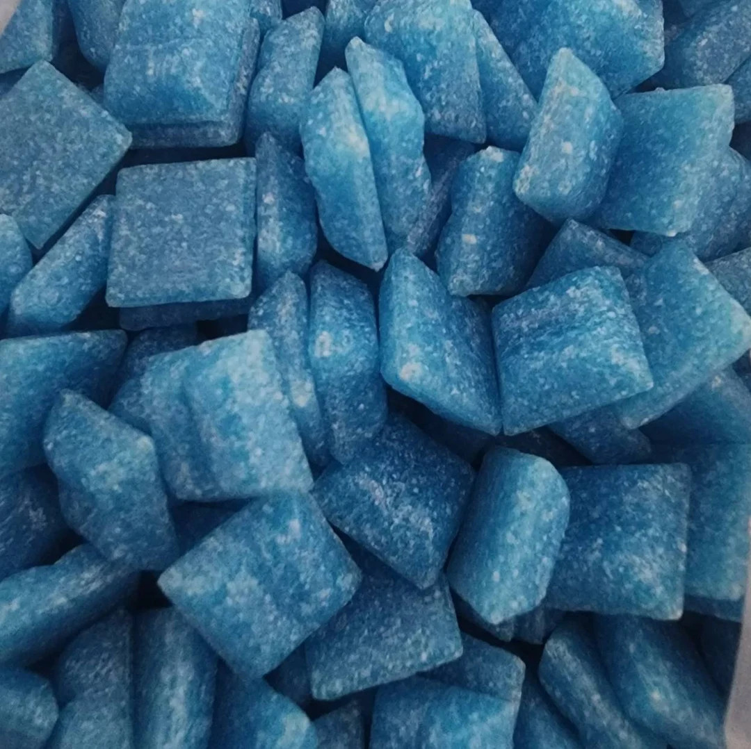 Deep Turquoise Blue Mini Vitreous Glass Mosaic Tiles (10mm) | Etsy (US)