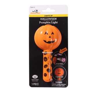 Halloween Light up Pumpkin Tumbler, Translucent Orange, Tumbler with Lid & Straw, Ages 3+,Party f... | Walmart (US)