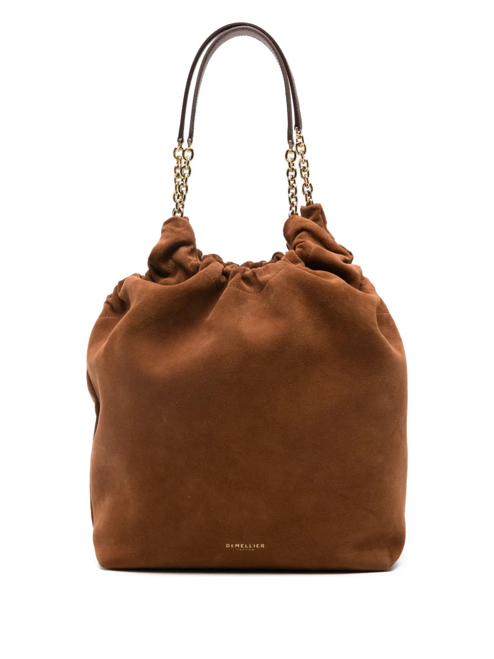 DeMellier Miami suede shoulder bag - Brown | Farfetch Global