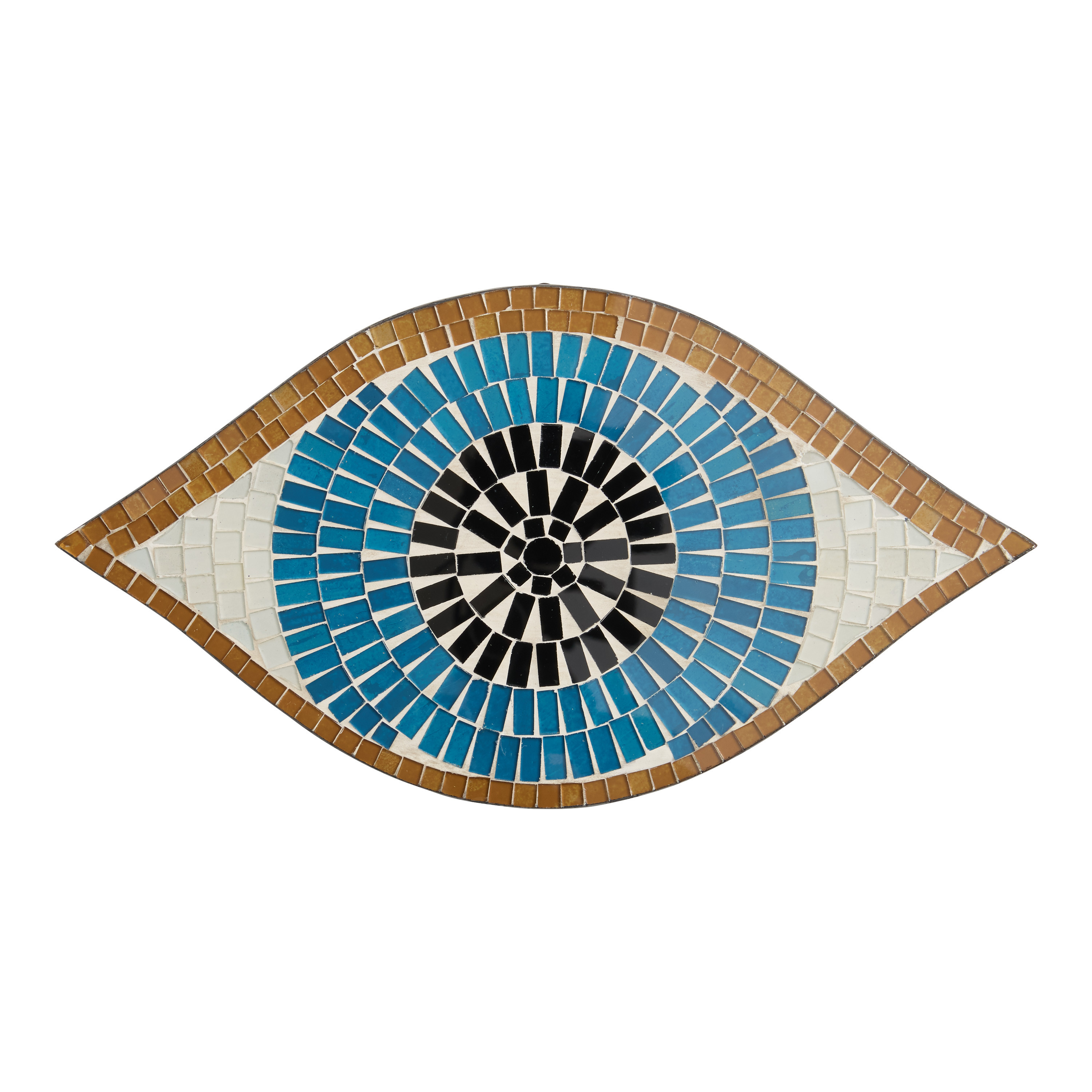 Glass Mosaic Evil Eye Plaque Wall Decor | World Market