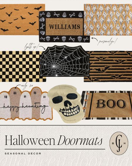 Halloween doormat options that won’t break the bank! #cellajaneblog #halloween #homedecor#LTKFind

#LTKSeasonal #LTKhome
