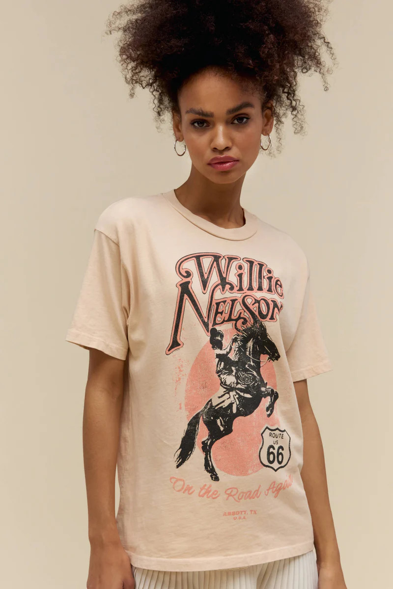 Willie Nelson Route 66 Weekend Tee | RUBY WYLD