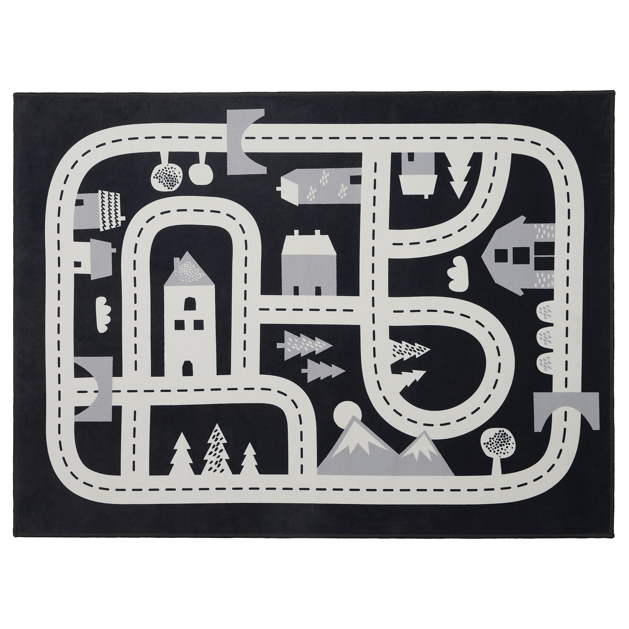 MARKKRYPARE rug, dark grey, 74x100 cm - IKEA Germany | IKEA (DE)