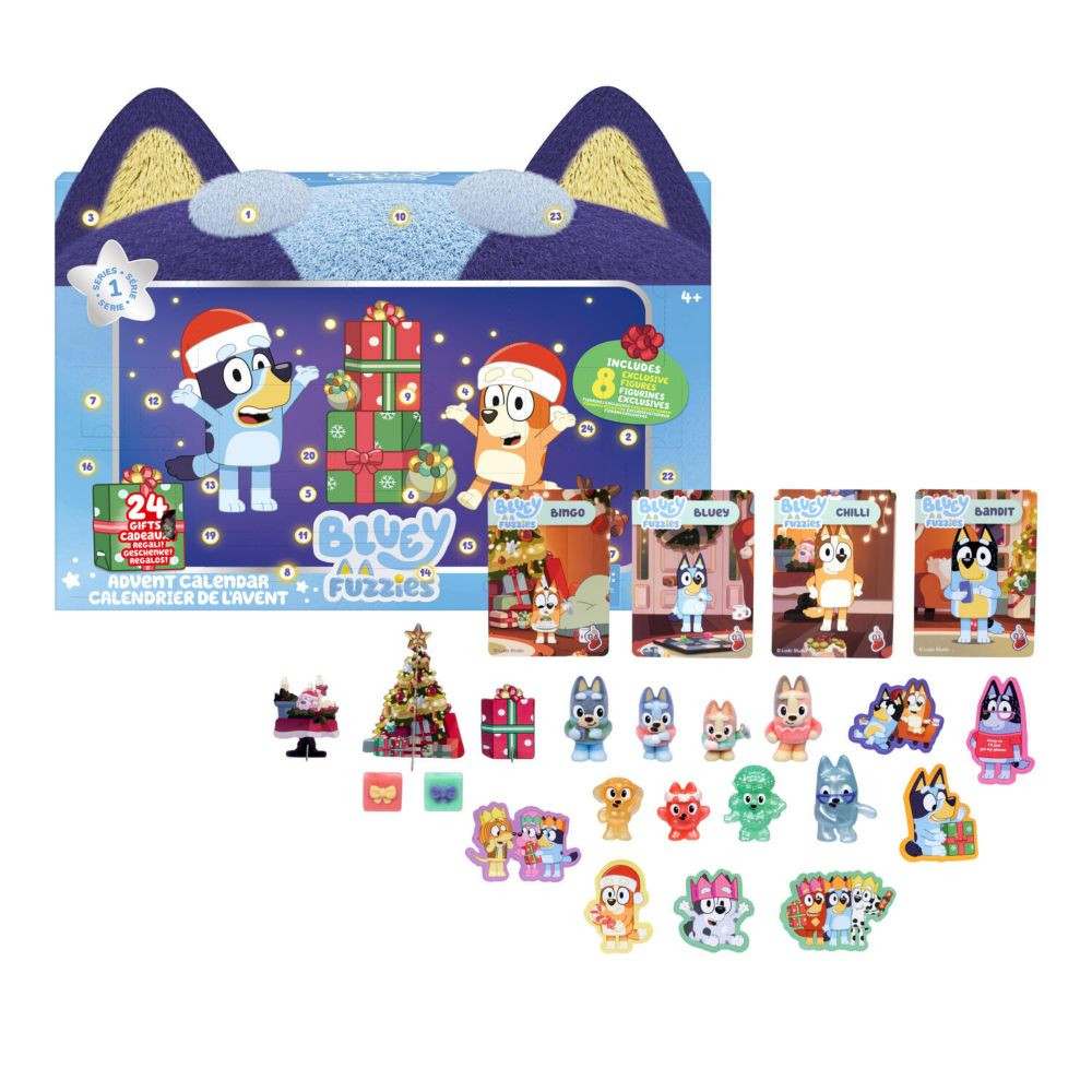 Bluey Fuzzies Advent Calendar Official shopDisney | Disney Store