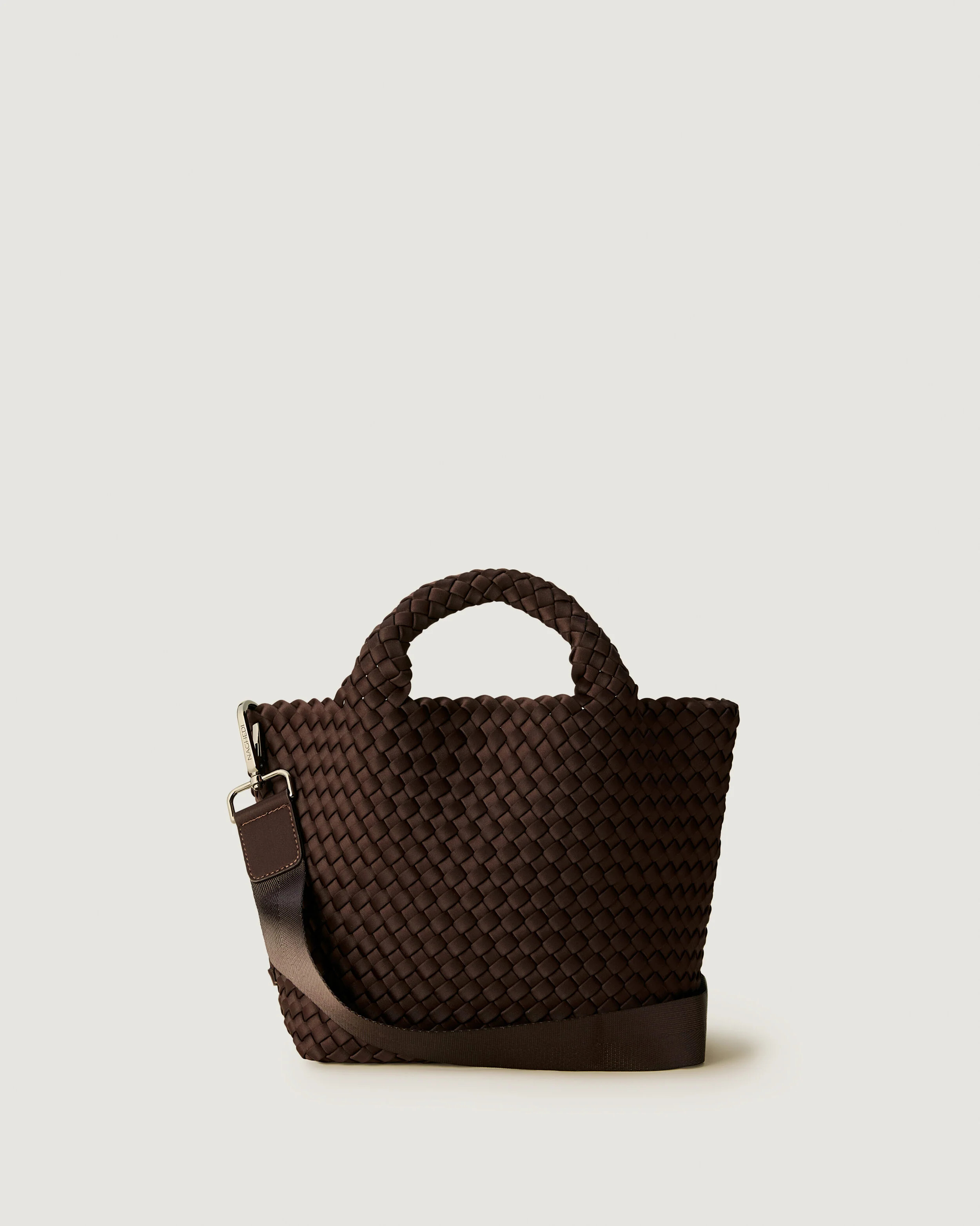 St. Barths Small Tote | Chocolate | Naghedi