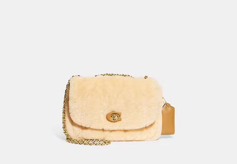Pillow Madison Shoulder Bag In Shearling With Quilting | Coach (US)