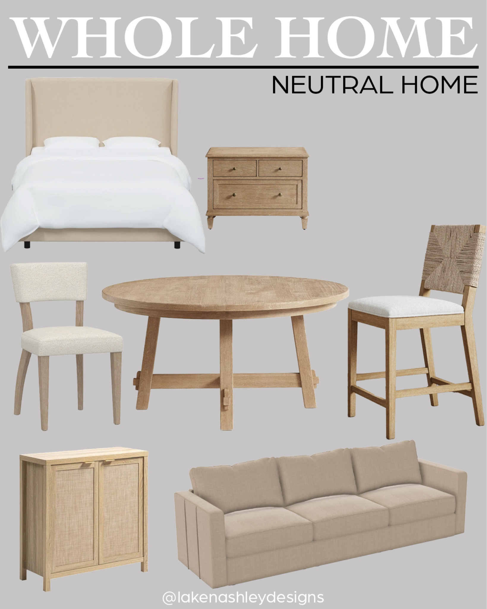 Neutral Home Furniture

#LTKHome #LTKStyleTip #LTKFamily