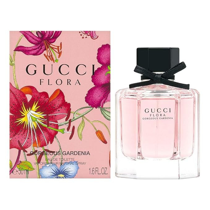 Gucci Flora Gorgeous Gardenia for Women 1.6 oz Eau de Toilette Spray | Amazon (US)