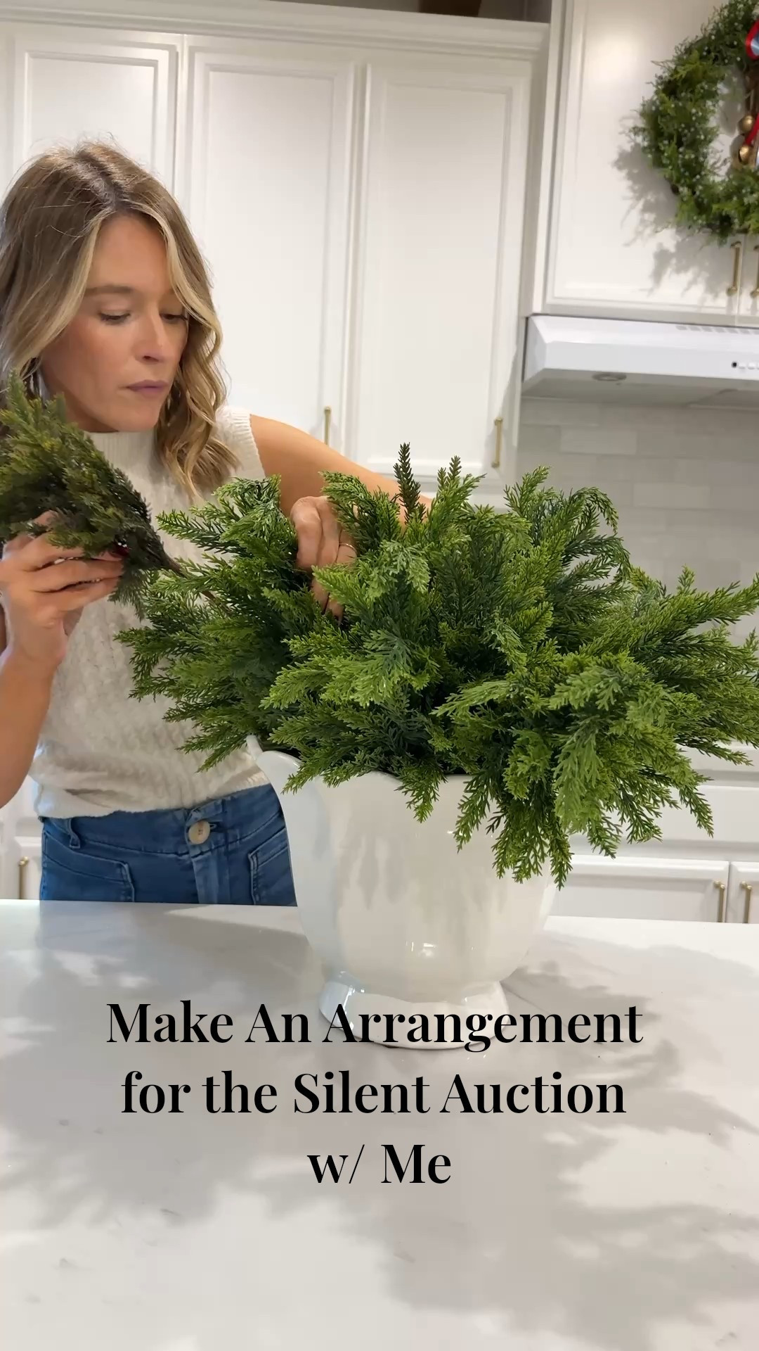 Should I add the roses or not 🤔

#LTKHoliday #LTKHome