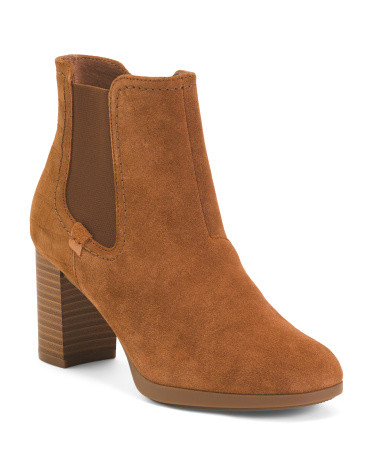 Suede Bayla Rose Comfort Booties | Marshalls