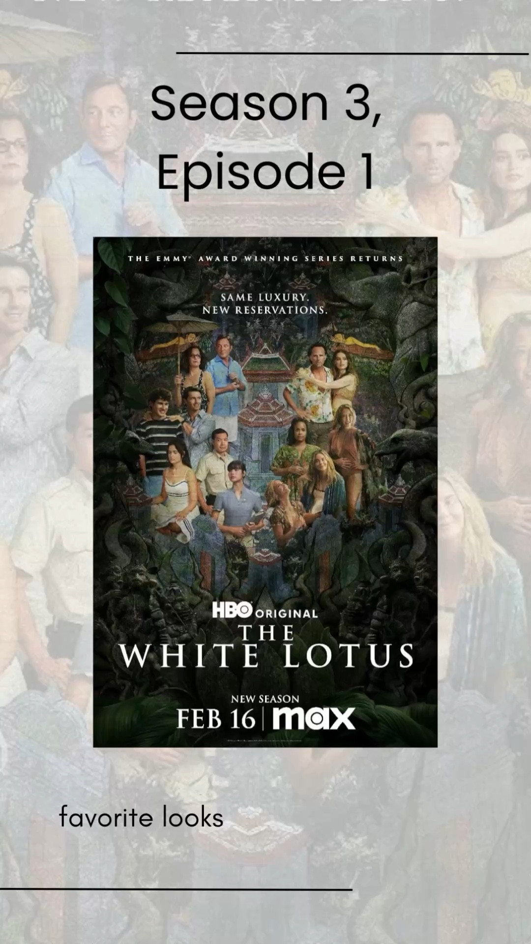 The White Lotus is back which means there’s some insanely great outfit inspo on our screens again. Here are my favorites from episode 1! 

#LTKStyleTip #LTKTravel #LTKWatchNow