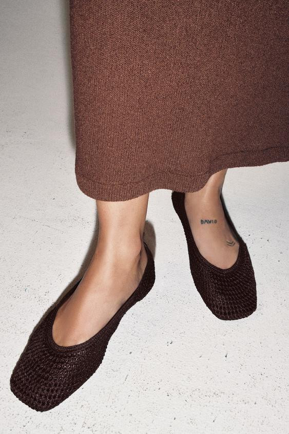 BALLERINA IN FLECHTOPTIK | Zara DE