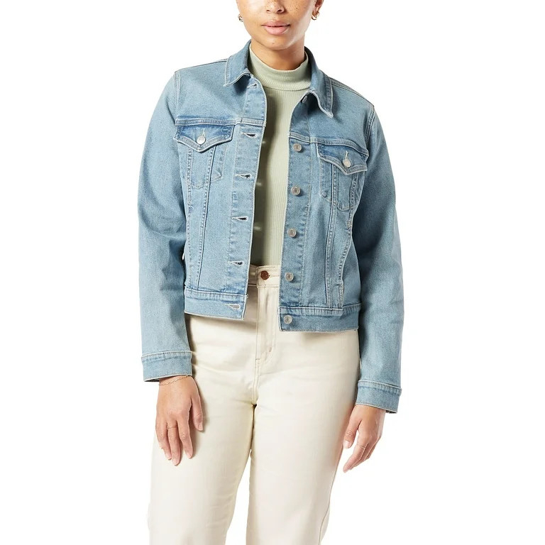 Levi Strauss Signature Women's Trucker Jacket - Walmart.com | Walmart (US)