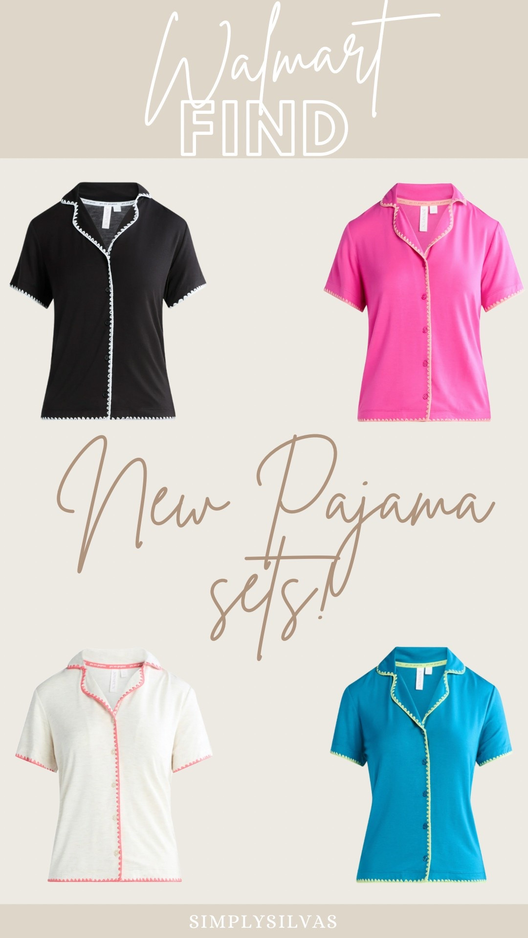 New Joyspun shorts pajama sets at Walmart! 😍

#LTKFindsUnder50