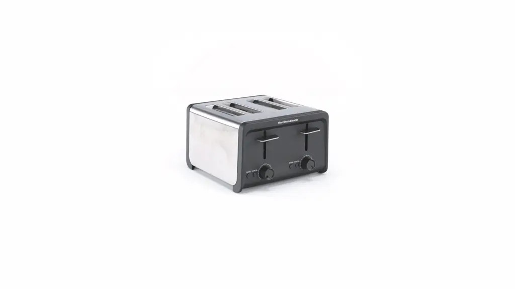 Hamilton Beach 4-Slice Toaster, Wide Slots, Bagel Function, Toast Boost, & Crumb Tray, Stainless ... | Walmart (US)