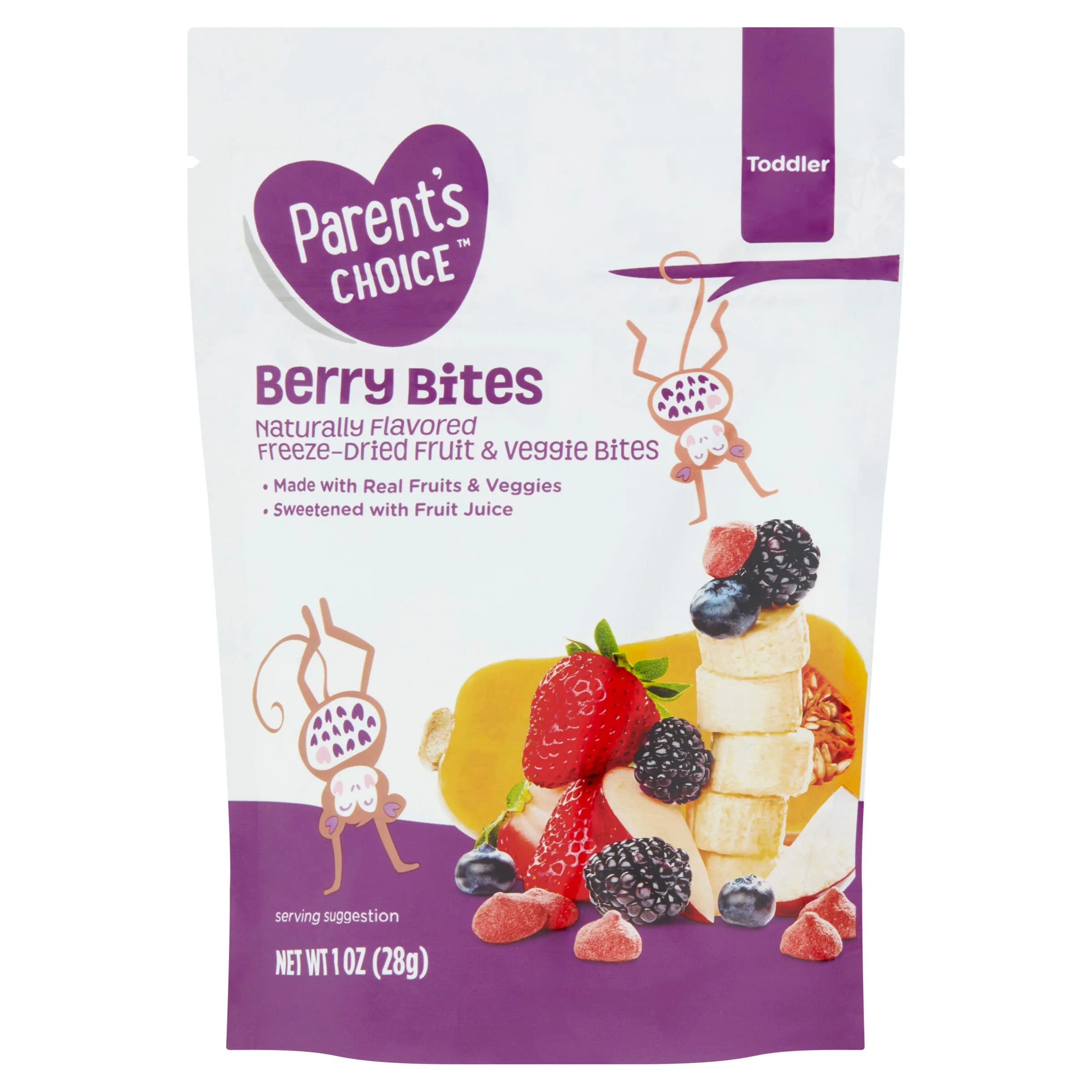 Parents Choice Berry Creme Fv Bites | Walmart (US)