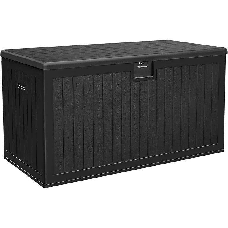 YITAHOME XL 150 Gallon Large Deck Box, Outdoor Storage for Patio Furniture Cushions, Garden Tools... | Walmart (US)