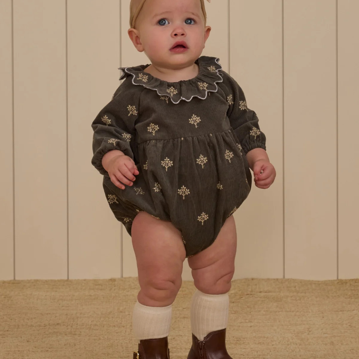 Rylee & Cru Freya Romper, Forest Floral | SpearmintLOVE