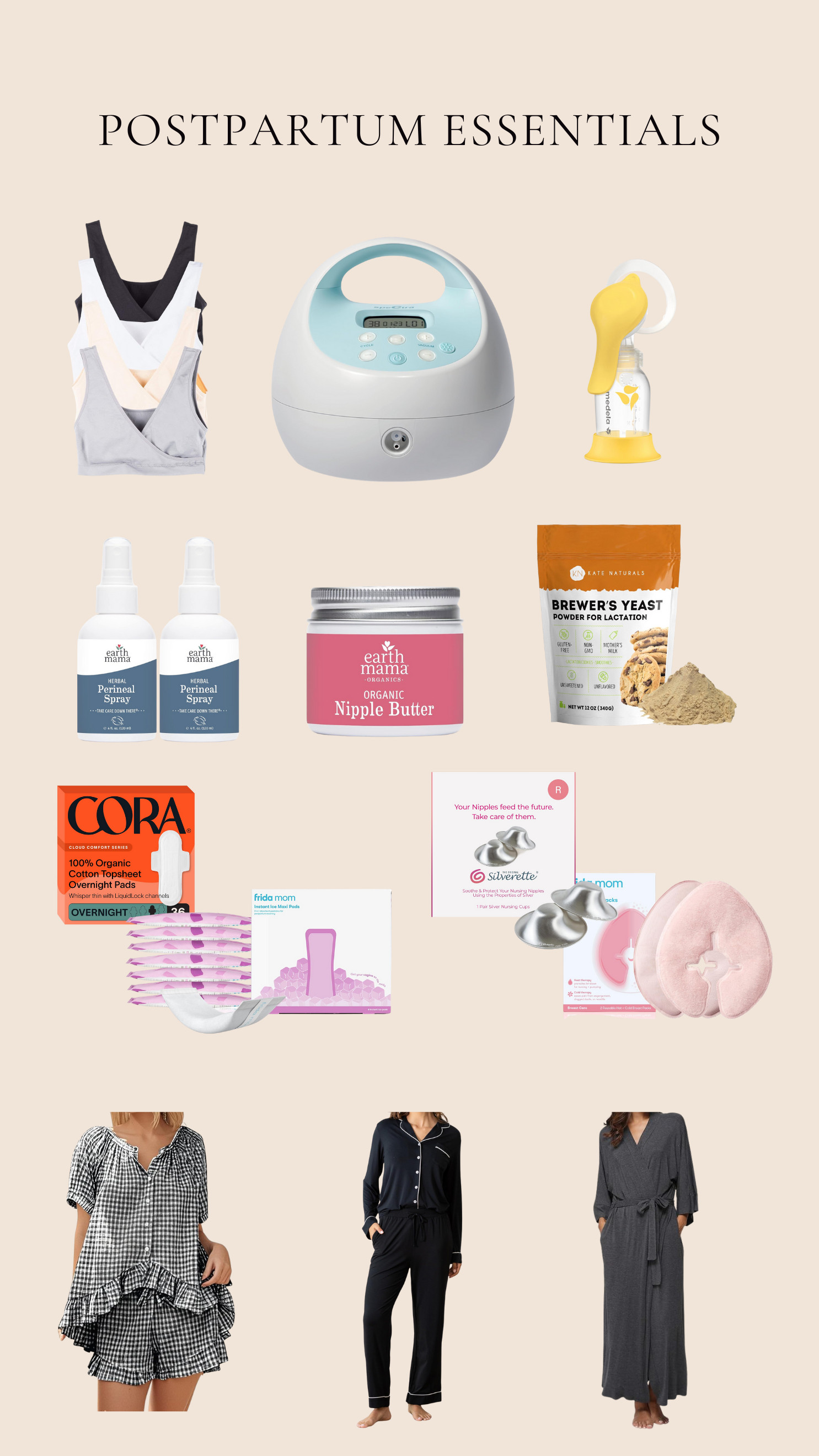 a few of my postpartum favs that got my through that first month home! (:  

 #LTKmomlife #LTKBaby #LTKBump