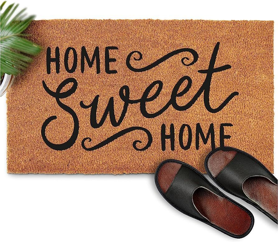 Home Sweet Home Doormat 30x17 Inches, Welcome Mats for Front Door, Home Sweet Home Mat, Welcome M... | Amazon (US)