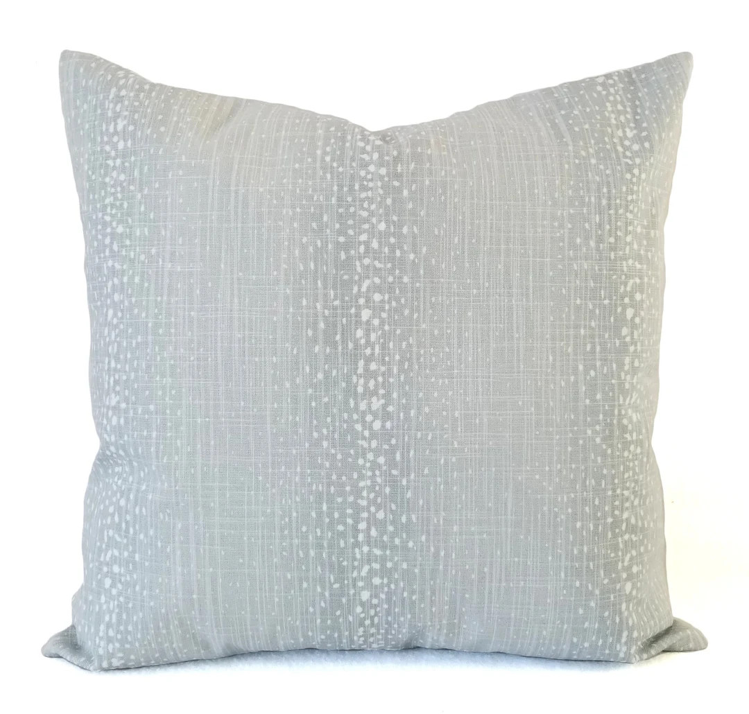 Two Decorative Pillows Soft Blue Pillow Cover Antelope - Etsy | Etsy (US)