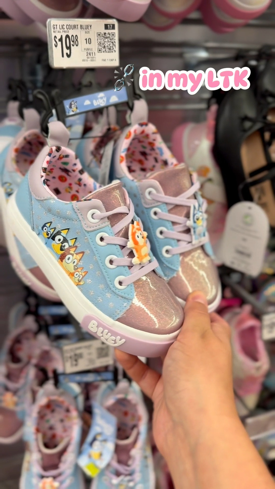 Walmart bluey princess and stitch kids sneakers character shoes 

#LTKFamily #LTKKids #LTKBaby