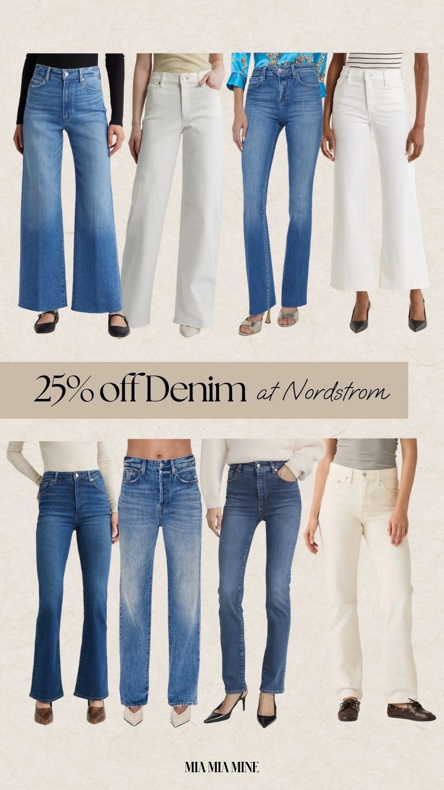 Nordstrom spring sale! Save 25% off all my favorite denim brands including frame, rag & bone, l’agence and Levi’s. 

#LTKPetite #LTKSaleAlert #LTKOver40