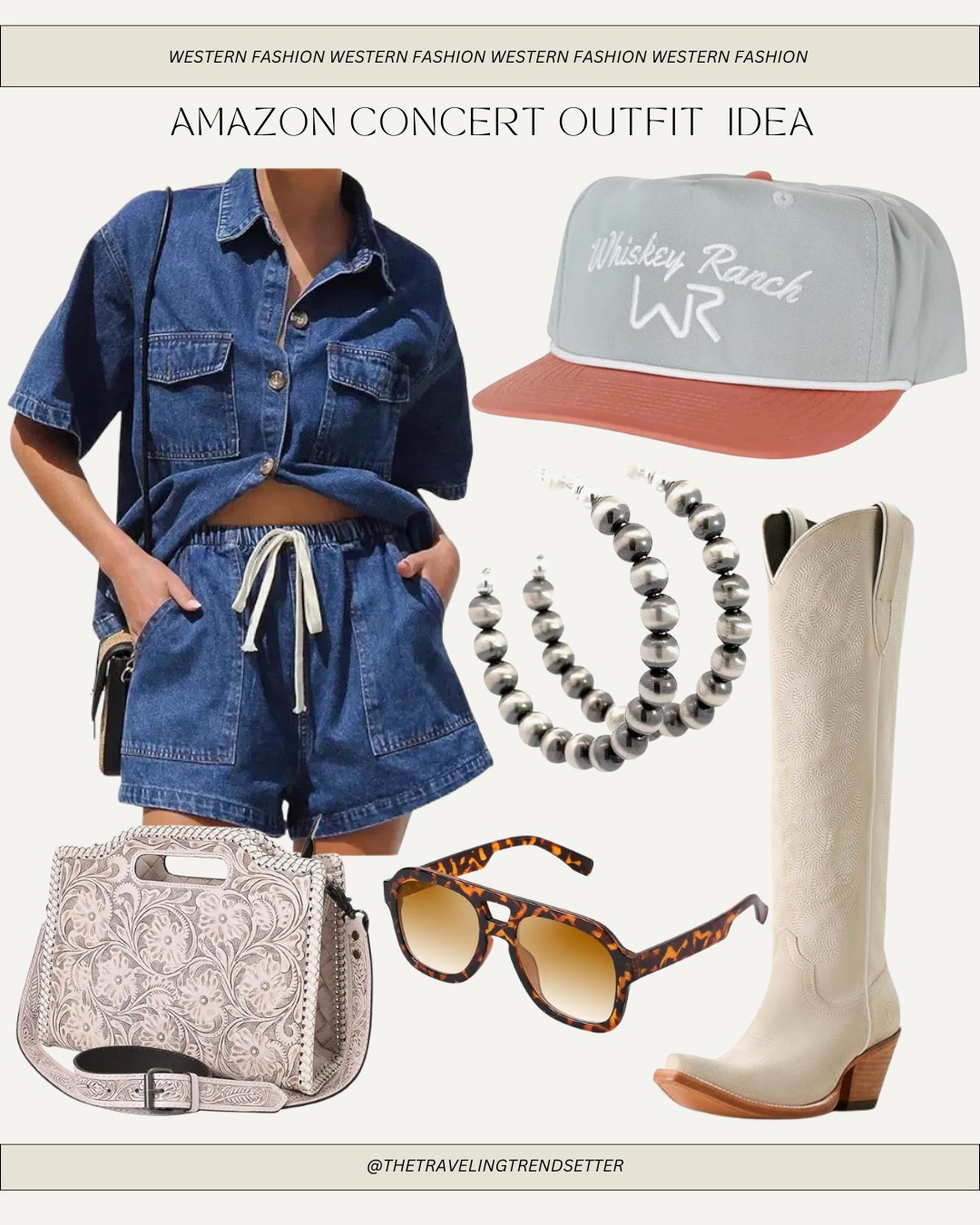Amazon fashion country concert outfit idea for summer - denim on denim 

#LTKFindsUnder100 #LTKStyleTip #LTKFindsUnder50