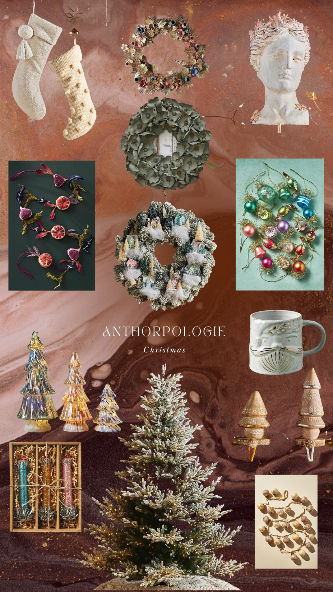 Eclectic Whites | Anthropologie Christmas 

#LTKhome #LTKHoliday #LTKSeasonal