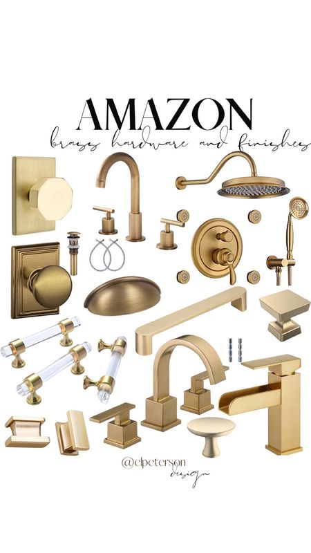 Amazon Home
Brass hardware
Gold Hardware 
Gold faucet 
Gold knobs 
Gold handles 
Gold pulls 

#LTKhome #LTKunder50 #LTKunder100