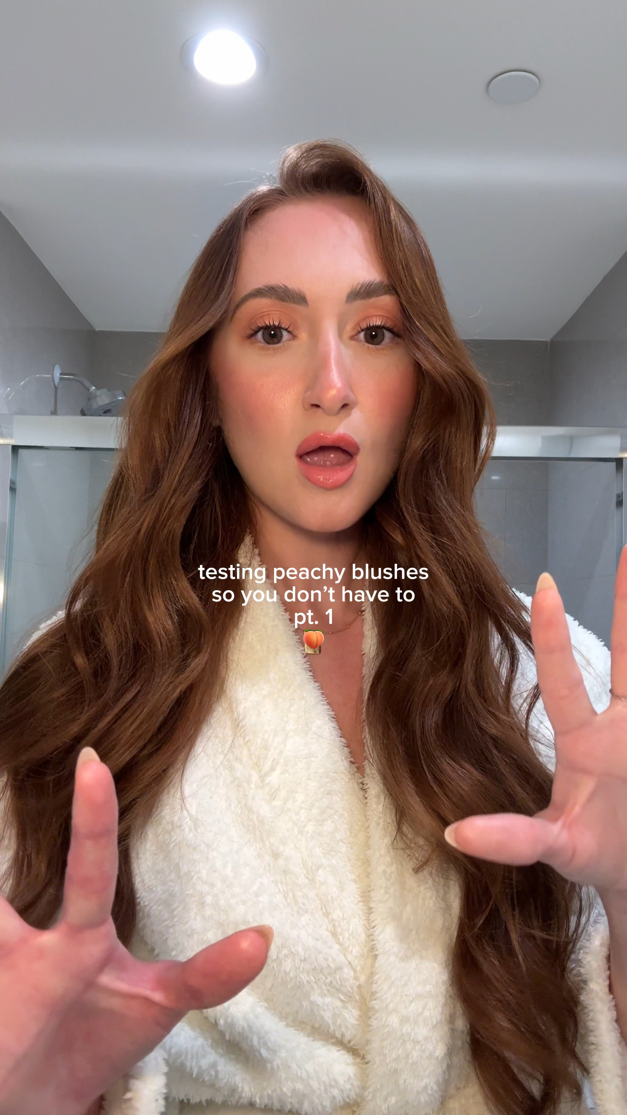 peachy blush test part 1 🍑 first up Rare Beauty in shade Joy 🥰 honestly LOVE me a peachy blush ✨ #blush #rarebeauty

#LTKbeauty