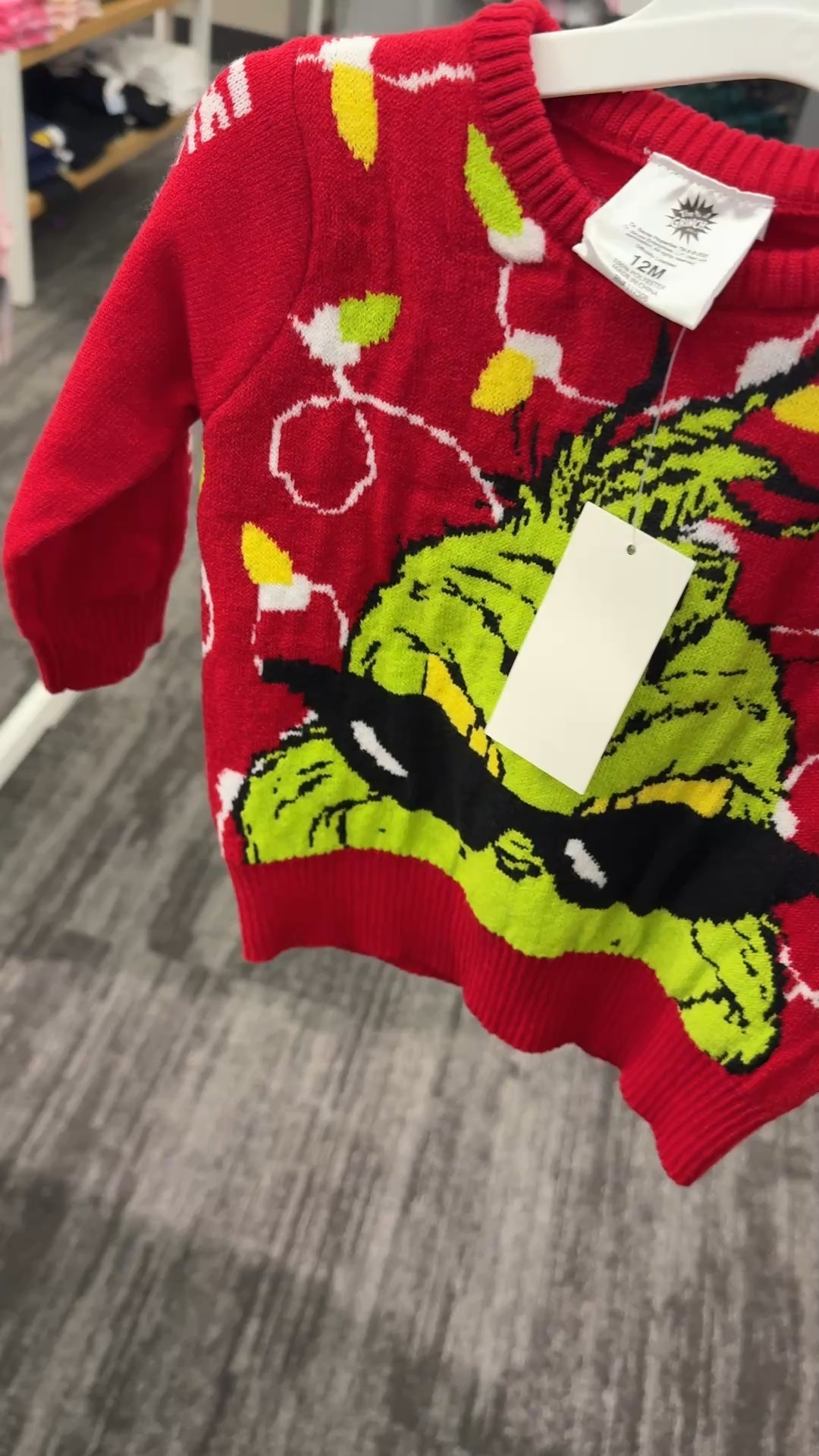 Baby Grinch ugly sweater!!! 🥹🥹🥰🥰

#LTKSeasonal #LTKBaby #LTKKids