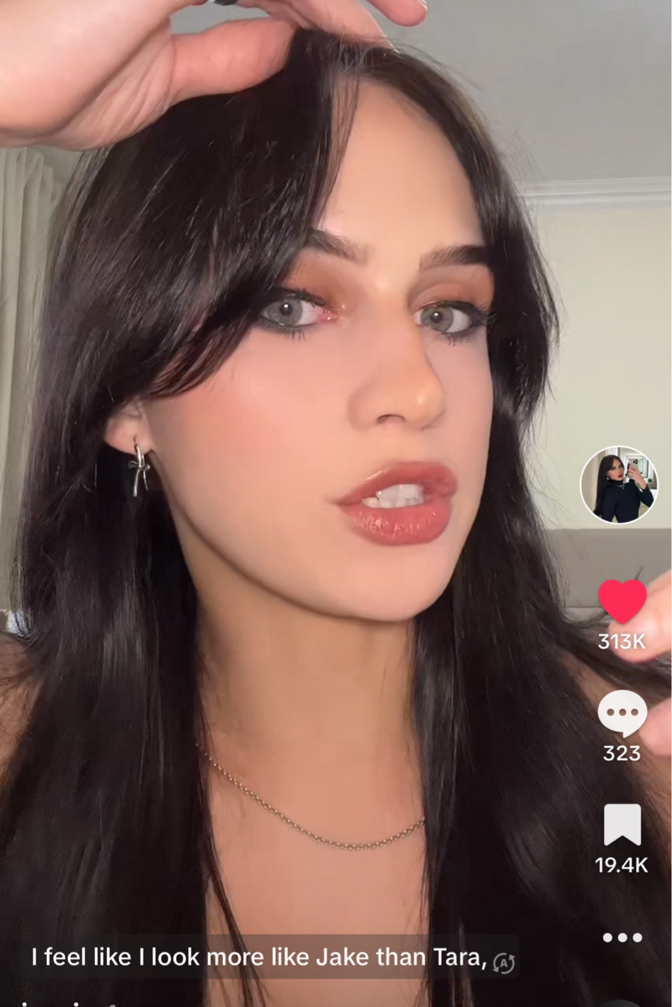 Tara Yummy makeup look🖤