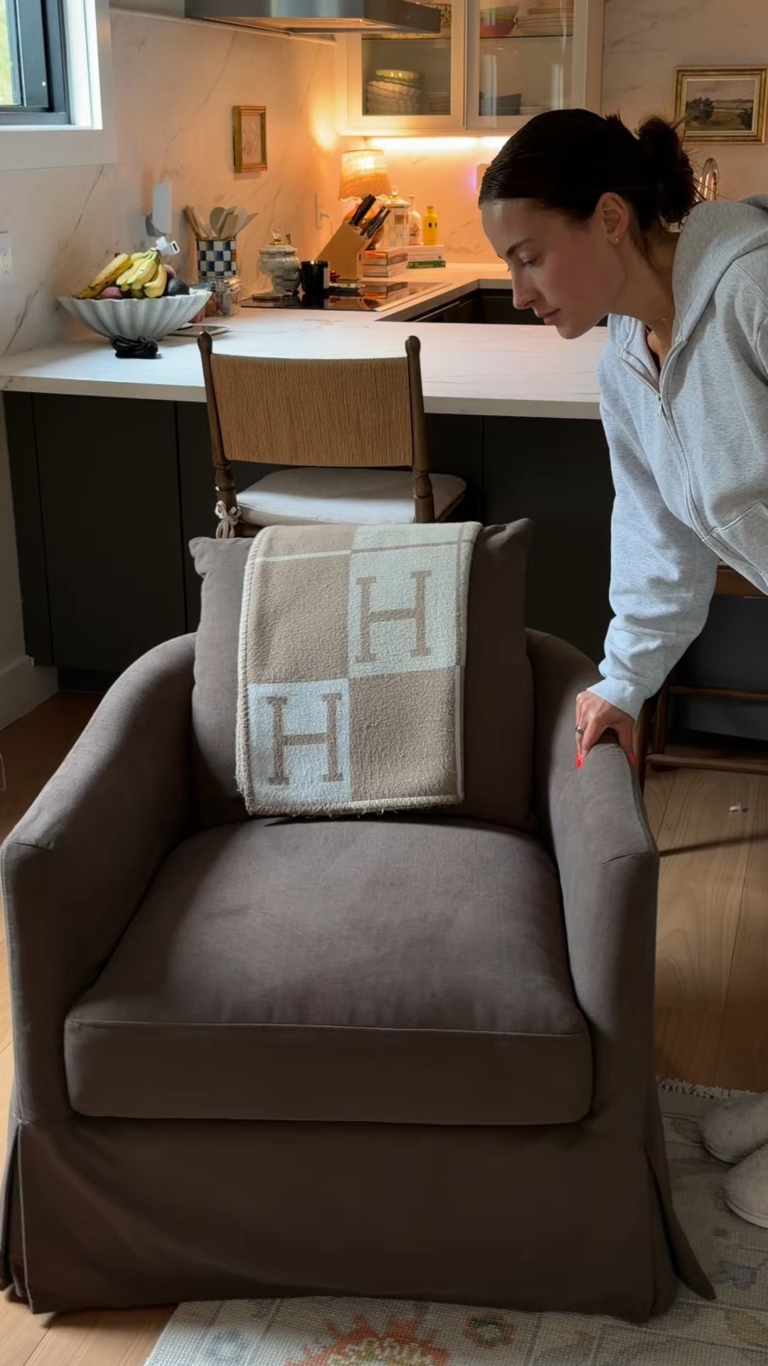 New chairs are linked! Super affordable for the set of two (or can be purchased individually). #homedecor #affordablehomedecor #apartmentdecor #home #wayfair #style